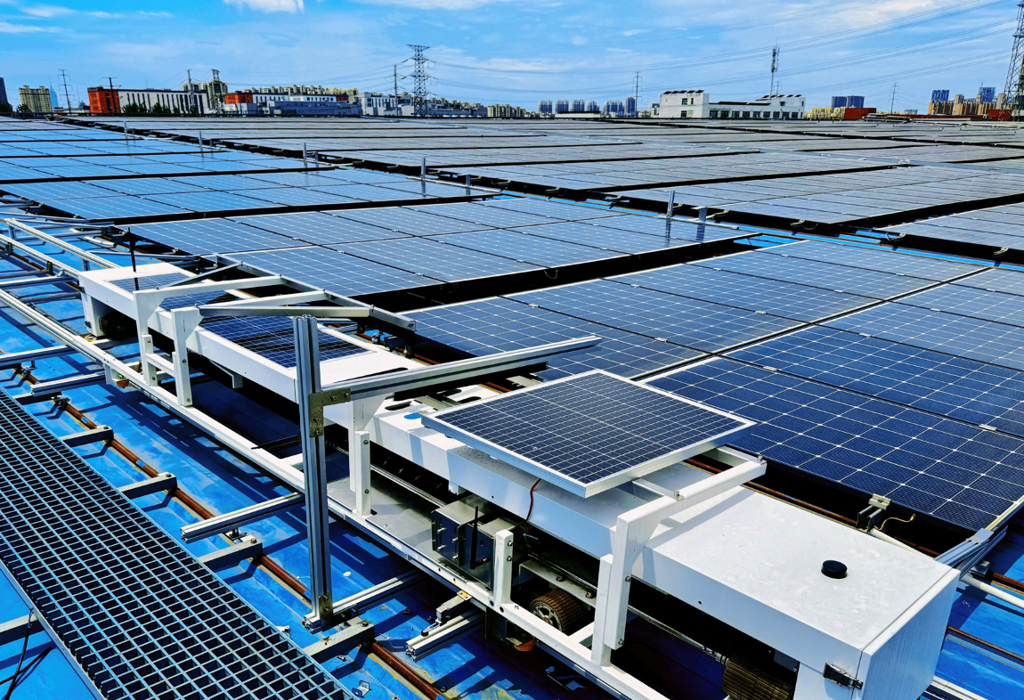 Trinabot Enhances Power Generation at Solar Plants